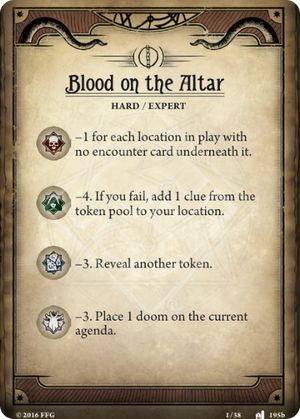 Sangre en el altar