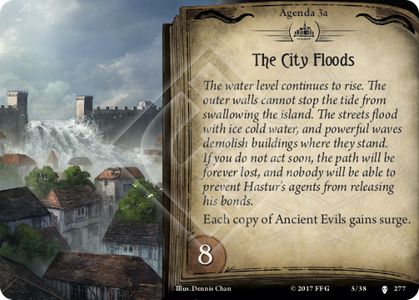 La ciudad se inunda