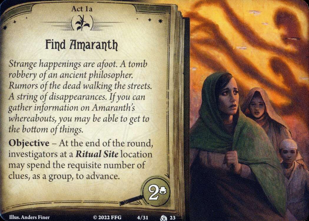 Encontrar a Amaranth