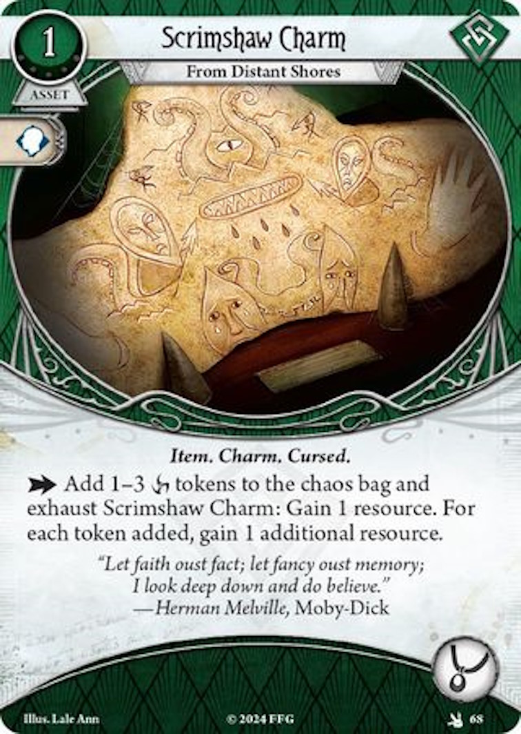 Scrimshaw Charm