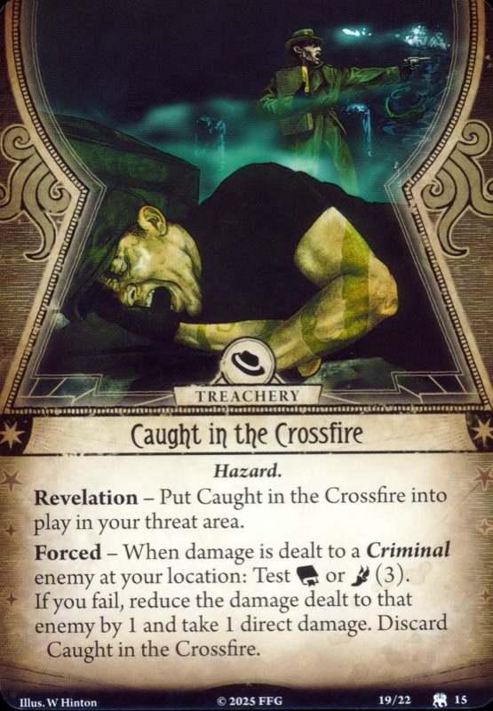 Atrapado en el fuego cruzado