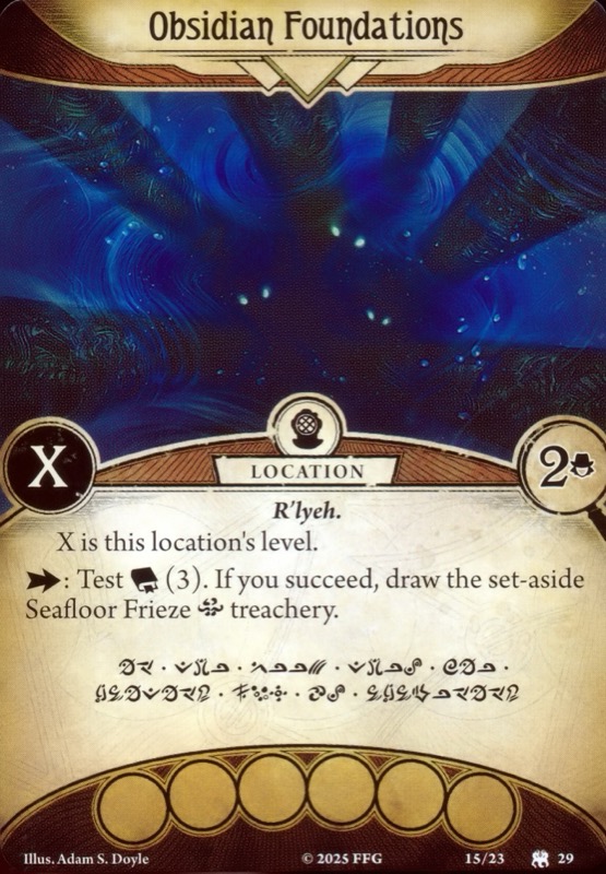 Cimientos de obsidiana