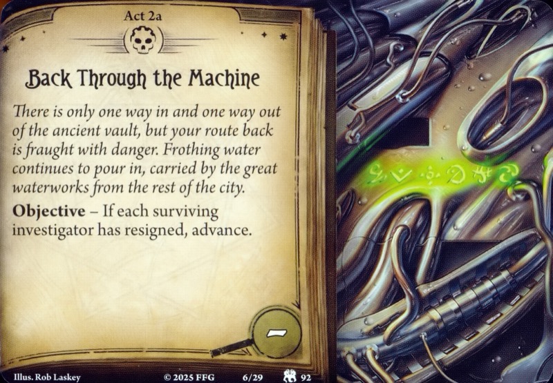 De vuelta por la máquina