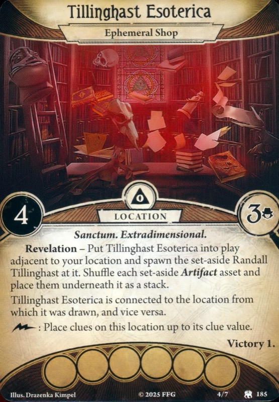 Tienda esotérica de Tillinghast