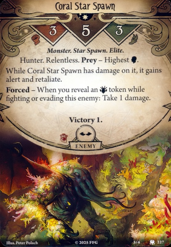 Semilla estelar de coral