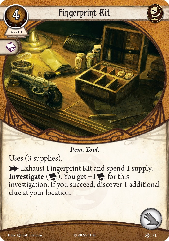 Kit de huellas dactilares