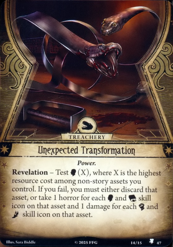 Transformación inesperada