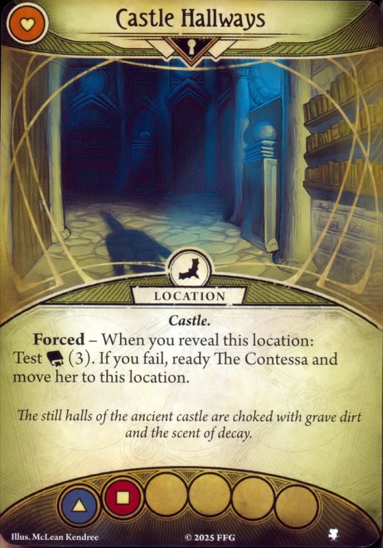 Corredores del castillo