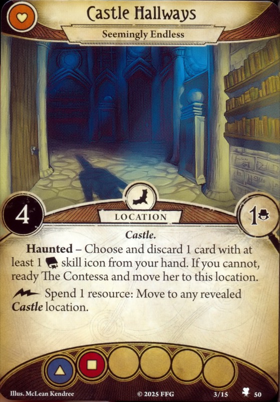 Corredores del castillo