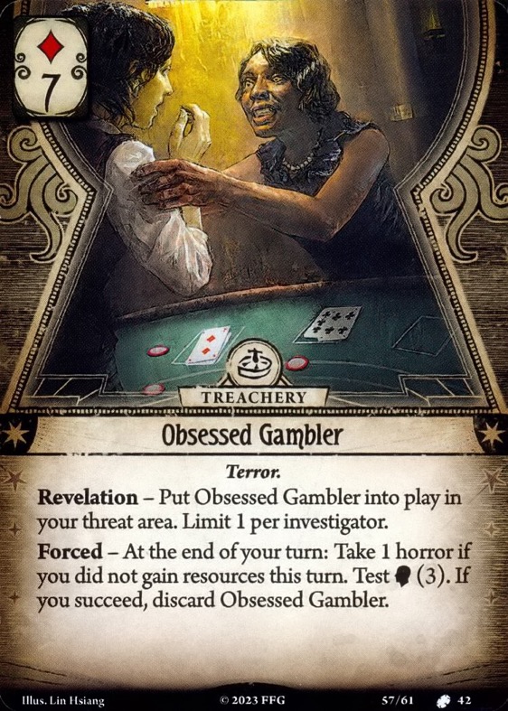 Obsessed Gambler